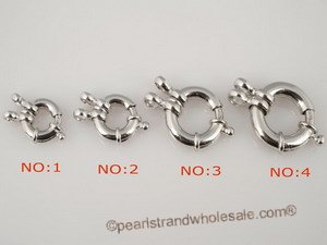 wholesale multi-size 925 silver lobster necklace clasp