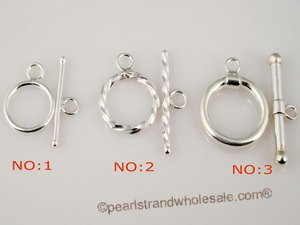 wholesale multi-size 925 silver lobster necklace clasp