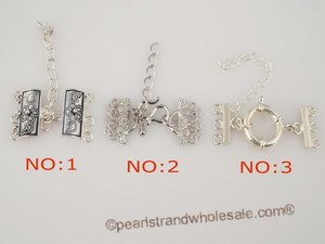 wholesale multi-size 925 silver lobster necklace clasp