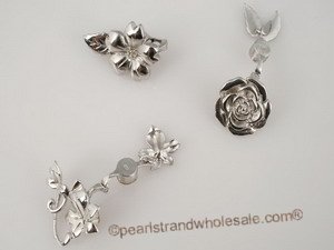 wholesale multi-size 925 silver necklace clasp