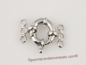 wholesale multi-size 925 silver necklace clasp