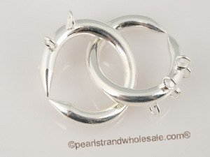 wholesale multi-size 925 silver necklace clasp