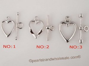 wholesale multi-size 925 silver necklace clasp