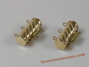 14K yellow gold clasp