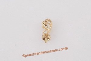 gold  pendant mounting