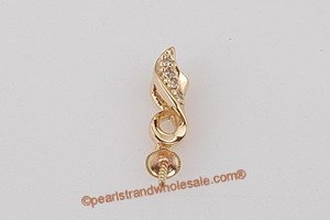 gold pendant setting