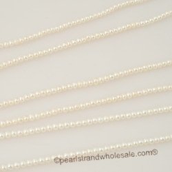 2mm Button Seed Freshwater Pearl Strand – Beads, Inc.