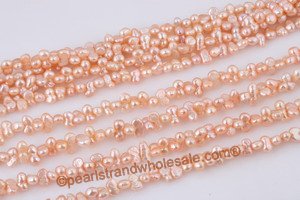 twin pearl strands